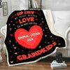Cherished moments with your grandchildren with our personalized blanket. Featuring the touching message God Knew My Heart Needed Love So He Sent Me My Grandkids this blanket is a heartfelt gift for any occasion. Proudly printed in the USA.