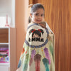 Premium Customized Dream Catcher Blanket For Kids With Custom Name