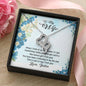 To My Wife, You Have Been A Blessing In My Life, Pendant For Wife, Custom Couple Accessories, Double Heart Necklace, Gift For Birthday, Valentine's Gift