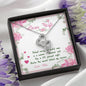 My Dear Wife You're The Secret Behind My Success, Pendant For Wife, Double Heart Necklace, Jewelry For Love, Personalized Gift, Couple Love Necklace, Birthday