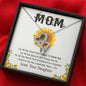 To My Mom, I Need To Say I Love You Double Heart Pendant, Necklace For Mom With Message Card, Jewelry For Her, Gift For Mother's Day, Birthday, Silver Necklace