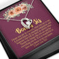 Forever Love Necklace For Sister, Necklace For Bonus Sister, Necklace For Sister, Pendant With Message Card