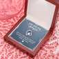 You Are My Penguin, Forever Love Necklace With Message Card, Birthday, Anniversary Gift For Wife, Jewelry For Her, Pendant For Her, Gift For Wife From Husband
