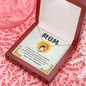 Mom, Forever Love Necklace With For All The Special Little Things You Do Message Card, Mother's Day Gift From Daughter, Birthday, Anniversary, Jewelry For Her, Pendant For Her
