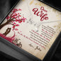 My Dear Wife You Are My Best Friend, Soulmate, Everything, Gift For Her, Couple Accessories, Birthday, Scripted Love Necklace, Couple Necklace, Valentine's Gift