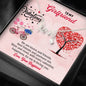 To My Wife, Girl Friend, Happiness For Me Is Loving You, Scripted Love Necklace, Couple Gift, Necklace With Message Card, Gift For Her, Gift For Wife