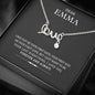 Dear Wife, I Love You Forever And Always, Custom Couple Accessories, Scripted Love Necklace With Message Card For Her, Birthday, Valentine's Gift, Anniversary