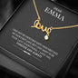 Dear Wife, I Love You Forever And Always, Custom Couple Accessories, Scripted Love Necklace With Message Card For Her, Birthday, Valentine's Gift, Anniversary
