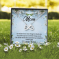 Mom, Infinity Hearts Necklace With For All The Times That I Forget To Thank You Message Card, Pendant For Her, Mother's Day Gift, Birthday, Anniversary Gift For Her, Jewelry For Her