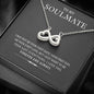 To My Soulmate, I Just Want To Be Your Last Everything, Gift For Wife, Love Necklace For Her, Infinity Necklace, Couple Jewelry, Gift For Christmas, Birthday