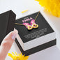 My Dear Wife, I Just Want To Be Your Last Everything, Gift For Soulmate, Couple Collection, Birthday, Anniversary, Customized Infinity Necklace, Name Pendant
