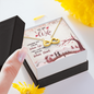 To My Wife, Infinity Hearts Necklace With I Promise You My Whole Life Message Card, Pendant For Her, Birthday, Gift For Her, Jewelry For Her, Anniversary Gift