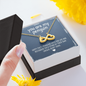 You Are My Penguin, Infinity Hearts Necklace With Message Card, Birthday, Anniversary Gift For Wife, Jewelry For Her, Pendant For Her, Gift For Wife From Husband