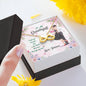 I Feel You And Your Love In The Blood That Runs Through My Veins Message Card For Wife, Gift For Her, Customized Infinity Necklace For Sweetheart, Birthday