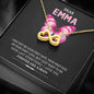 My Dear Wife, I Just Want To Be Your Last Everything, Gift For Soulmate, Couple Collection, Birthday, Anniversary, Customized Infinity Necklace, Name Pendant