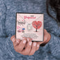 To My Girlfriend, We Are Lovers And Friends, Best Friends And Partners Too Message Card For Her, Jewelry For Wife, Couple Accessories, Heart Shape Necklace