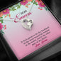 Dear Wife, You're The Other Part Of My Heart, Personalized Love Pendant, Gift For Birthday, Valentine's Gift, Heart Necklace, Customized Couple Jewelry
