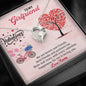 To My Girlfriend, We Are Lovers And Friends, Best Friends And Partners Too Message Card For Her, Jewelry For Wife, Couple Accessories, Heart Shape Necklace