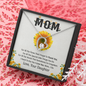 Mom, Forever Love Necklace With For All The Special Little Things You Do Message Card, Mother's Day Gift From Daughter, Birthday, Anniversary, Jewelry For Her, Pendant For Her