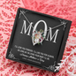 To My Beautiful Mom, Forever Love Necklace, Birthday, Mother's Day, Christmas, Anniversary, Gift For Her, Valentine's Day, Jewelry For Mom, Pendant For Mom