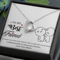 To My Best Friend, Forever Love Necklace With You And I Are More Than Friends Message Card, Necklace for Her, Pendant For Her, Birthday, Gift For Her, Jewelry For Her