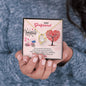 To My Girlfriend, We Are Lovers And Friends, Best Friends And Partners Too Message Card For Her, Jewelry For Wife, Couple Accessories, Heart Shape Necklace