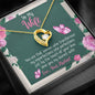 Valentine's Day Gift for Wife, You Transformed My Life Heart Shape Pendant, Couple Collection, Valentine's Day Necklace, Gift for Birthday, Anniversary