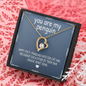 You Are My Penguin, Forever Love Necklace With Message Card, Birthday, Anniversary Gift For Wife, Jewelry For Her, Pendant For Her, Gift For Wife From Husband