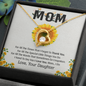 Mom, Forever Love Necklace With For All The Special Little Things You Do Message Card, Mother's Day Gift From Daughter, Birthday, Anniversary, Jewelry For Her, Pendant For Her