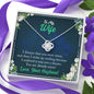 To My Wife You Are Already Mine Knot Pendant, Necklace With a Beautiful Message Card, Anniversary, Valentine's Day, Silver Pendant for Wife, Gift for Wife