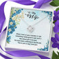 To My Wife You Have Been a Blessing in My Life Knot Necklace, Necklace for Her, Pendant With Message Card, Gift for Valentine's Day, Couple Gifts, Birthday, Anniversary