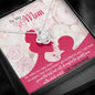 To My Mom, You Will Always Be The Greatest Mom In The Whole World, Gift For Mother's Day, Christmas, Birthday, Necklace With Message Card