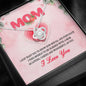 Mom, I Just Want You To Know How Special And Fortunate, Gift For Mother's Day, Birthday, Christmas, Silver Necklace With Message Card, Jewelry For Her