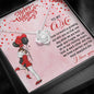 Valentine's Day Gift for Wife, Silver Pendant, Gift for Couples, to My Wife I Look Forward to Growing Old With You Necklace, Jewelry for Her, Necklace With Message Card