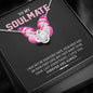 Valentine's Day Gift for Soulmate/girlfriend/wife, Knot Pendant With Message Card, I Love You Forever and Always, Couple Collection, Couple Jewelry