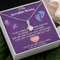 To My Incredible Mummy, Alluring Beauty Necklace, Mother's Day Gift, Jewelry For Her, Birthday Gift, Anniversary, Christmas, Gift For Her, Valentine's Day Gift