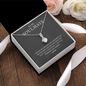 My Soulmate, Alluring Beauty Necklace With Message Card, Jewelry For Her, Anniversary, Birthday, Gift For Her, Pendant For Her, Attractive Necklace With Message Card
