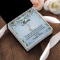 Mom, Alluring Beauty Necklace With For All The Times That I Forget To Thank You Message Card, Pendant For Her, Mother's Day Gift, Birthday, Anniversary Gift For Her, Jewelry For Her