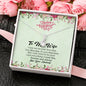 My Dear Wife, I Just Want To Be Your Last Everything, Silver Pendant For Her, Couple Jewelry, Alluring Beauty Necklace