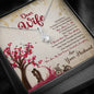Dear Wife You Are My Everything Alluring Beauty Necklace, Gift for Valentine's Day, Birthday, Anniversary, Couple Collection, Necklace With Message Card