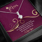 Mom, Your caring Heart And Thoughtful Ways Are Special Just Like You, Alluring Beauty Necklace, Gift For Mother's Day, Christmas, Birthday, Silver Jewelry With Message Card, Gift For Her