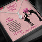 To My Wife, You Are My Better Half In The Truest Sense, Silver Pendant For Her, Jewelry, Alluring Beauty Necklace , Couple Accessories Collection, Gift For Her