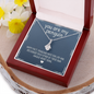 You Are My Penguin, Alluring Beauty Necklace With Message Card, Birthday, Anniversary Gift For Wife, Jewelry For Her, Pendant For Her, Gift For Wife From Husband