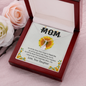 Mom, Alluring Beauty Necklace With For All The Special Little Things You Do Message Card, Mother's Day Gift From Daughter, Birthday, Anniversary, Jewelry For Her, Pendant For Her