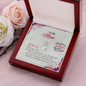 To My Mom, Alluring Beauty Necklace With All You Want Is Your Child To Be Happy Message Card, Mother's Day Gift, Birthday, Anniversary, Pendant For Her, Jewelry For Her