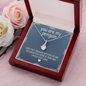 You Are My Penguin, Alluring Beauty Necklace With Message Card, Birthday, Anniversary Gift For Wife, Jewelry For Her, Pendant For Her, Gift For Wife From Husband