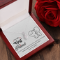 To My Best Friend, Alluring Beauty Necklace With You And I Are More Than Friends Message Card, Necklace for Her, Pendant For Her, Birthday, Gift For Her, Jewelry For Her