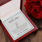 To My Bonus Mom, Alluring Beauty Necklace With You Are The Best Mother Anyone Could've Asked For Message Card, Mother's Day Gift, Pendant For Her, Birthday, Anniversary, Gift For Her, Jewelry For Her