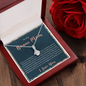 To My Bonus Mom, Alluring Beauty Necklace, Mother’s Day Gift For Her, Necklace For Her, Jewelry For Her, Birthday, Christmas, Anniversary, Customized Pendant For Her