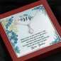 Dear Wife, You Have Been A Blessing In My Life, Personalized Couple Gift, Silver Pendant, Alluring Beauty Necklace, Gift For Her, Valentine's Gift, Birthday